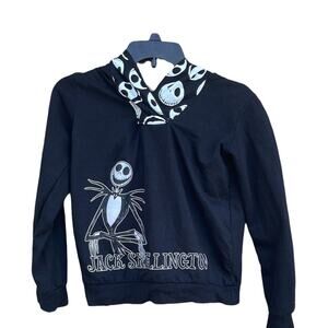 Jack Skellington black pullover sweatshirt girls 14/16